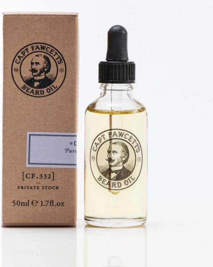 Captain Fawcett 's baardolie Private Stock 50ml