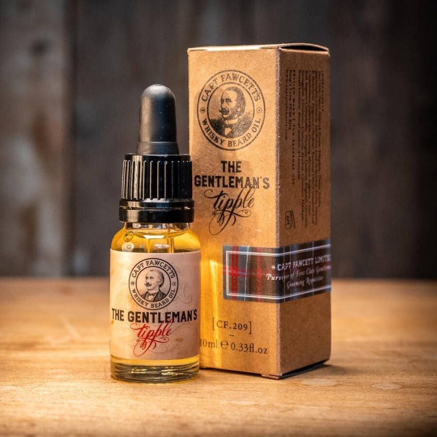 Captain Fawcett Whisky Baardolie 10 ml