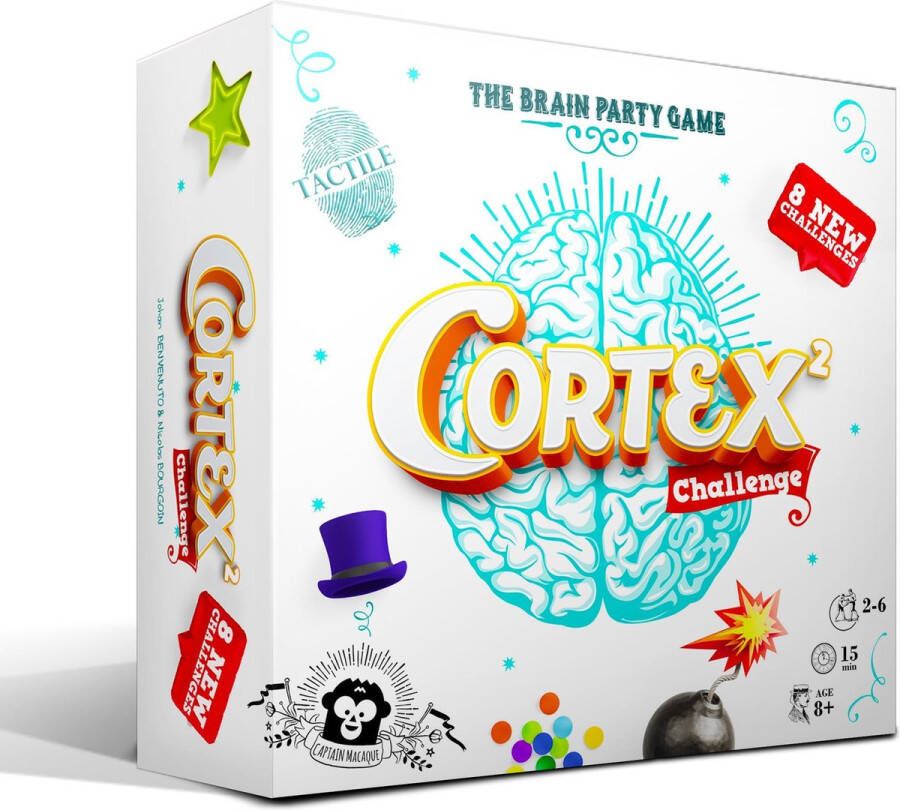 Asmodee Spel Cortex Challenge² DE EN ES FR IT NL