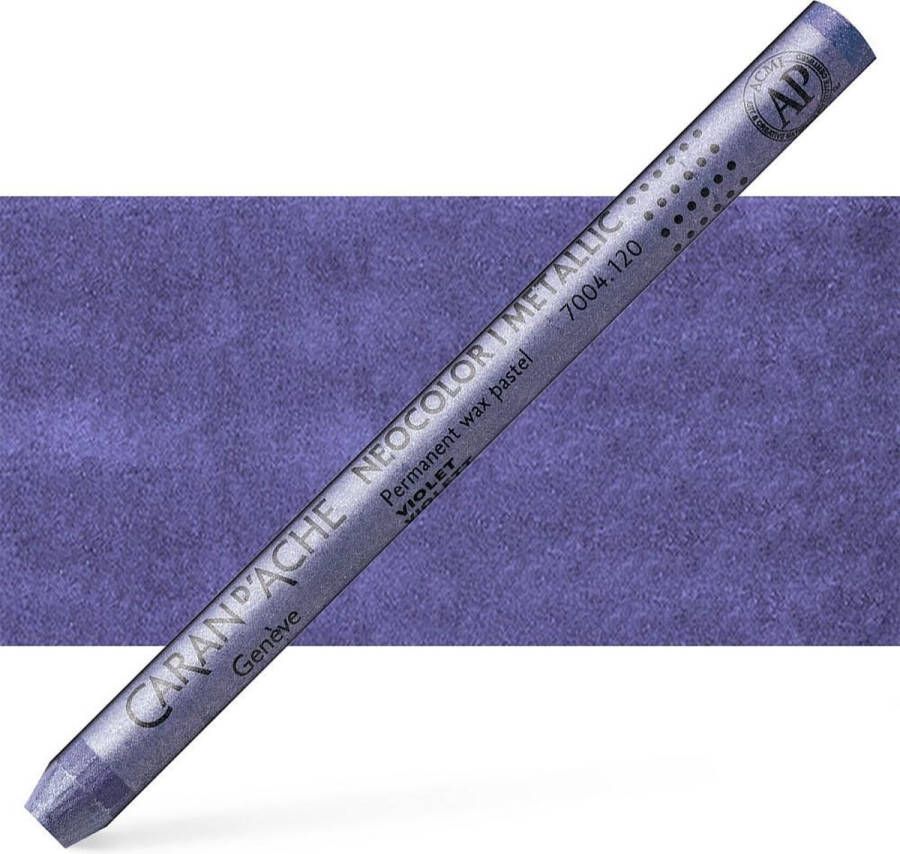 Caran D'ache Caran d´Ache Neocolor I Permanente Waskrijt | Violet Metallic (120)