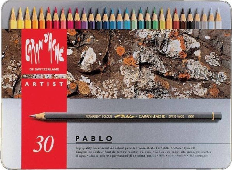 Caran D'ache Kleurpotlood pablo doos 30 stuks