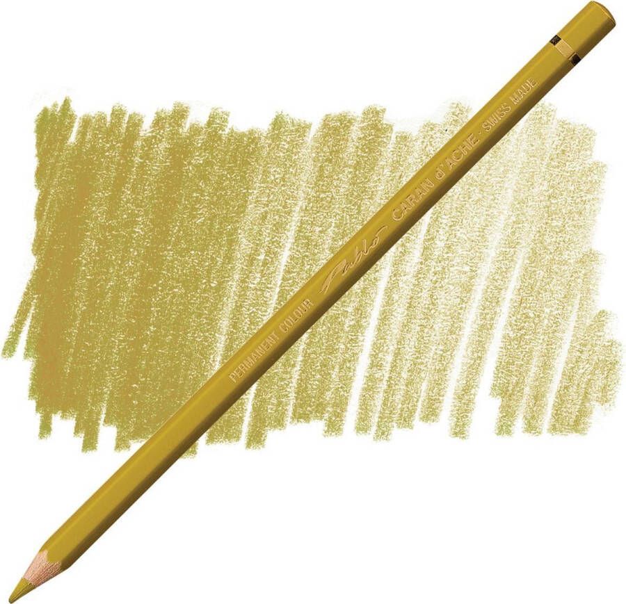 Caran D'ache Pablo kleurpotlood 025 green ochre