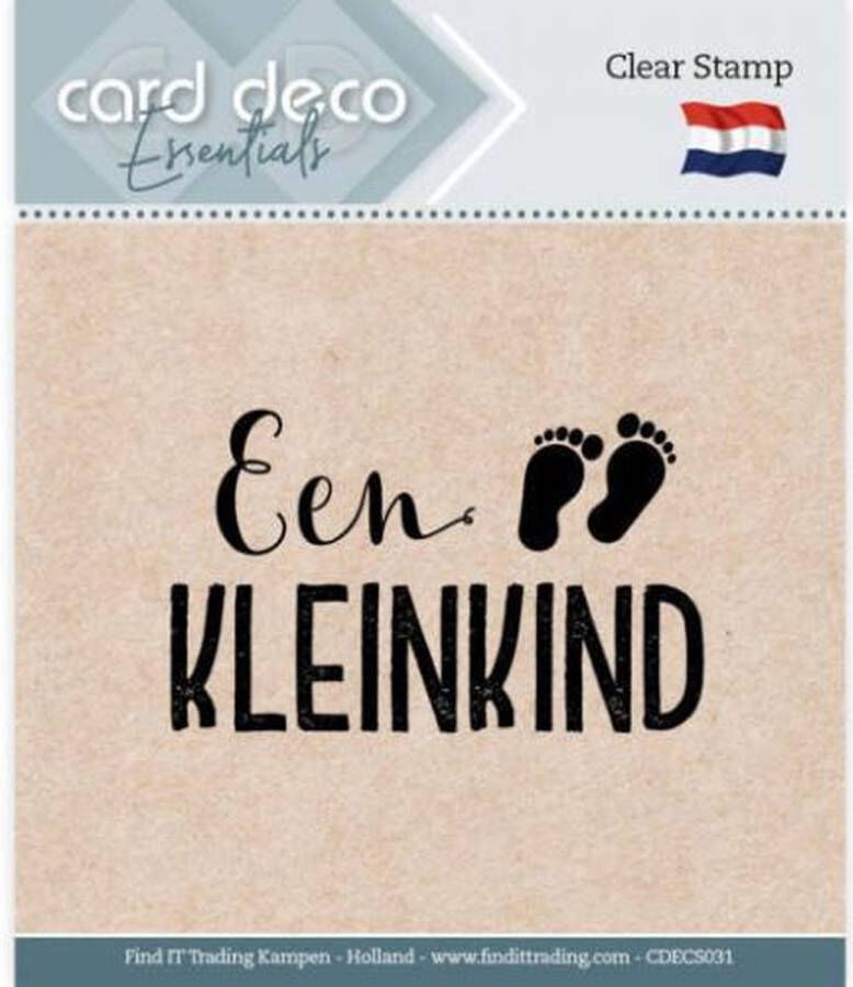 Card Deco Een Kleinkind Clear Stamps by Essentials