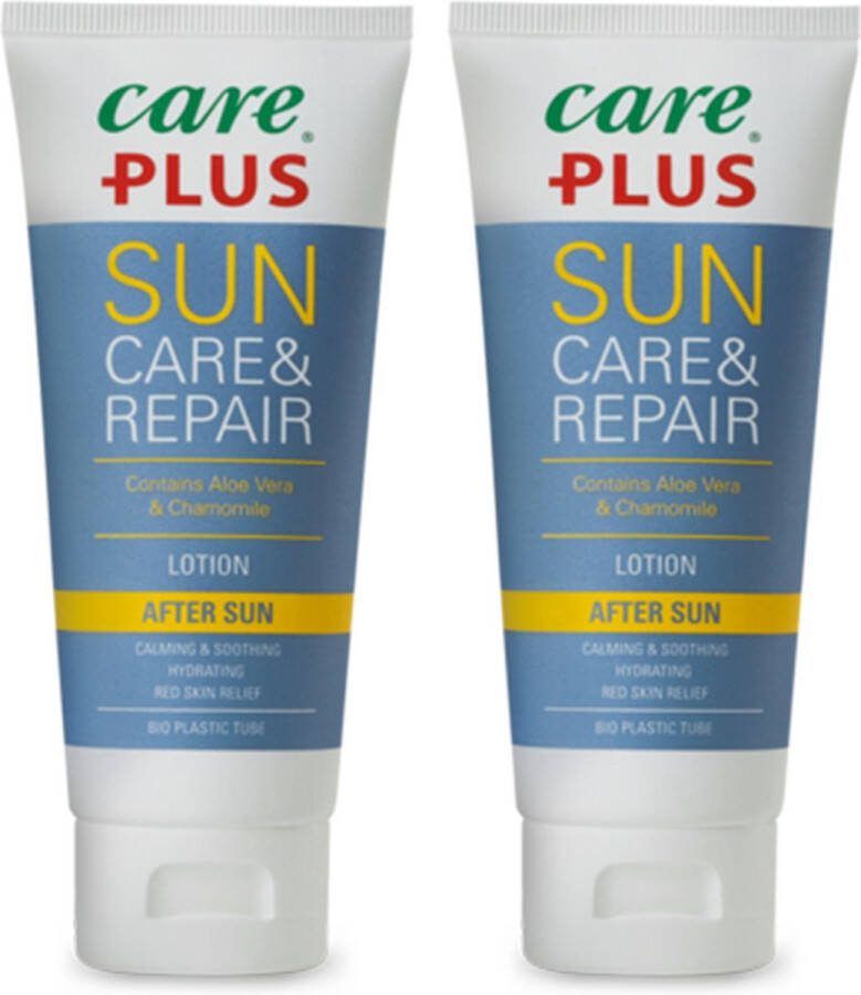 Care Plus 2x Aftersun lotion 100ml Ook geschikt voor de gevoelige huid