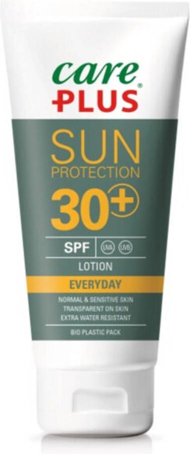 Care Plus Zonnebrand Crème SPF 30 Lotion 2x 100 ml Voordeelverpakking