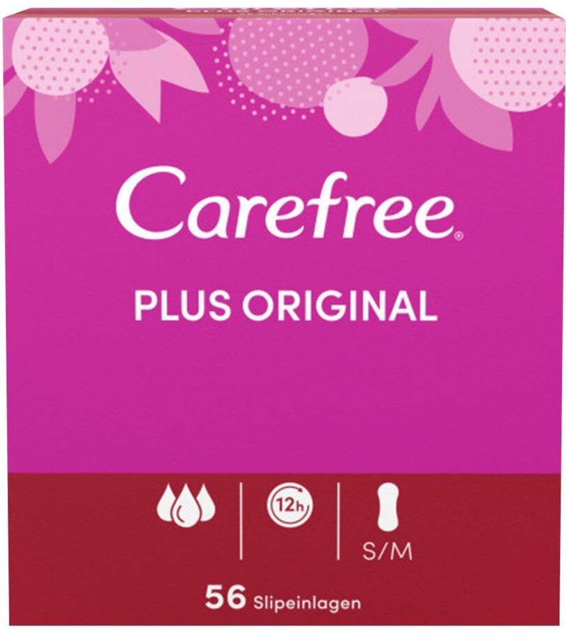 Carefree Maandverband Plus Original S M 56st