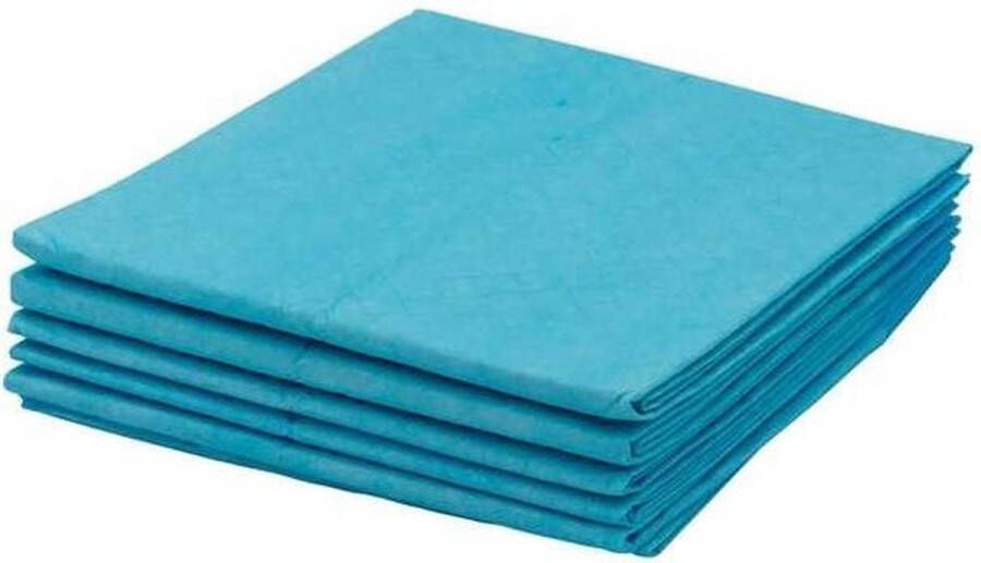 Careline wegwerp onderlegger PREMIUM 60 x 90 blauw – 15 stuks