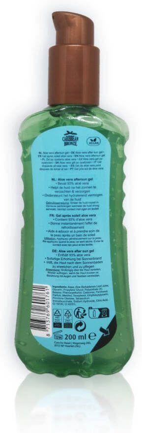 Caribbean Bronze aftersun gel 200 ml