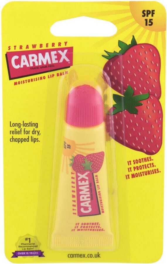 Carmex Strawberry Lip Balm Lip Balm 4 G