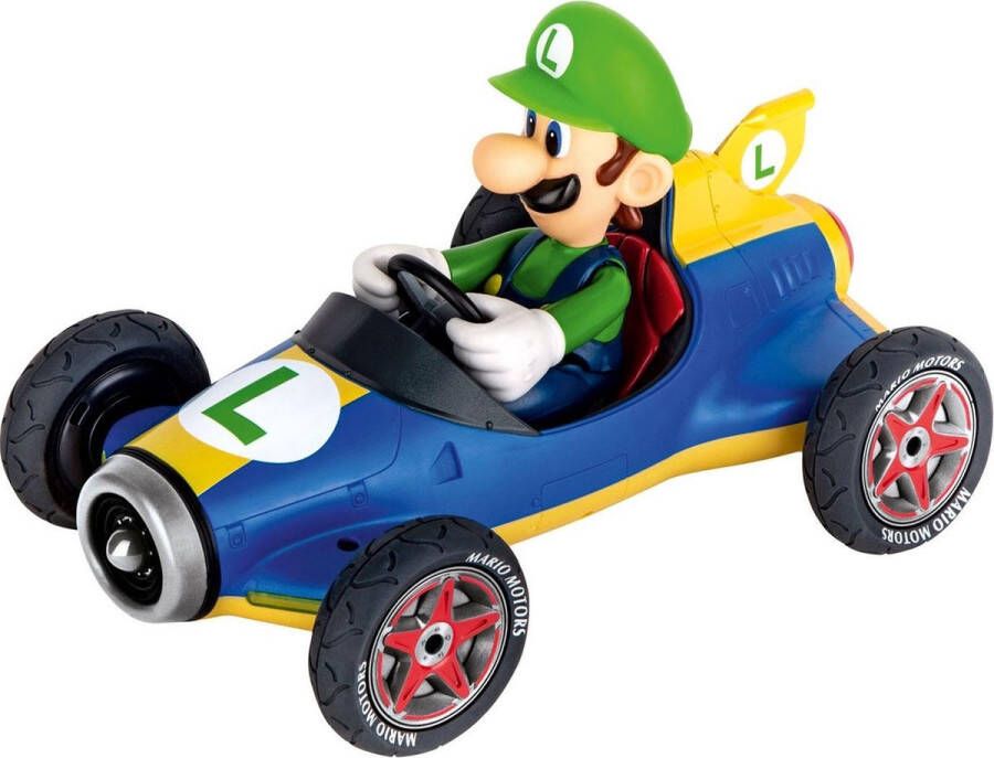Carrera Auto Pull & Speed Mario Kart Mach 8 Luigi