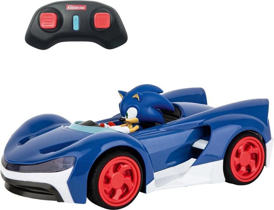 Carrera RC Auto Mini Team Sonic Racing Sonic Schaal 1:43 RC Model Kant en Klaar