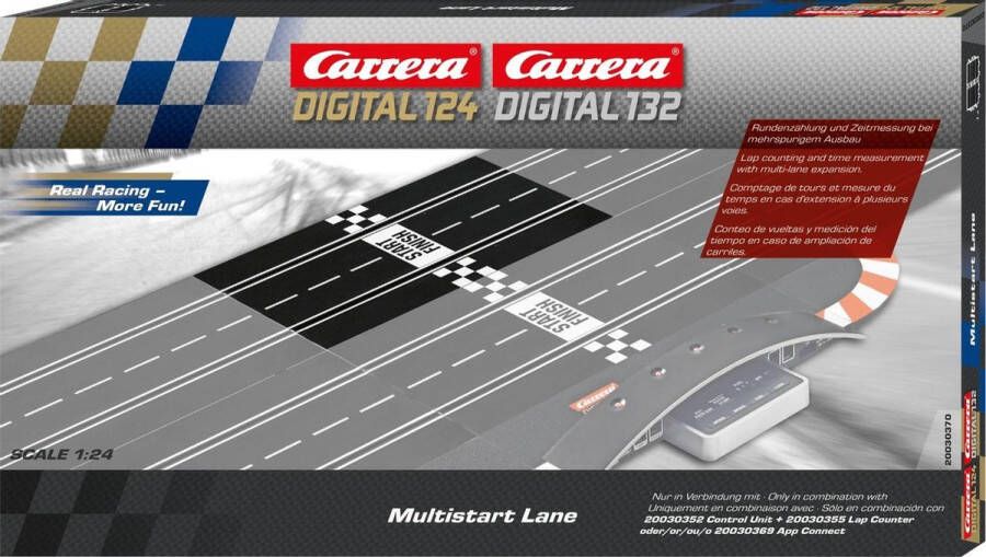Carrera Digitaal Multistart Lane Racebaanonderdeel