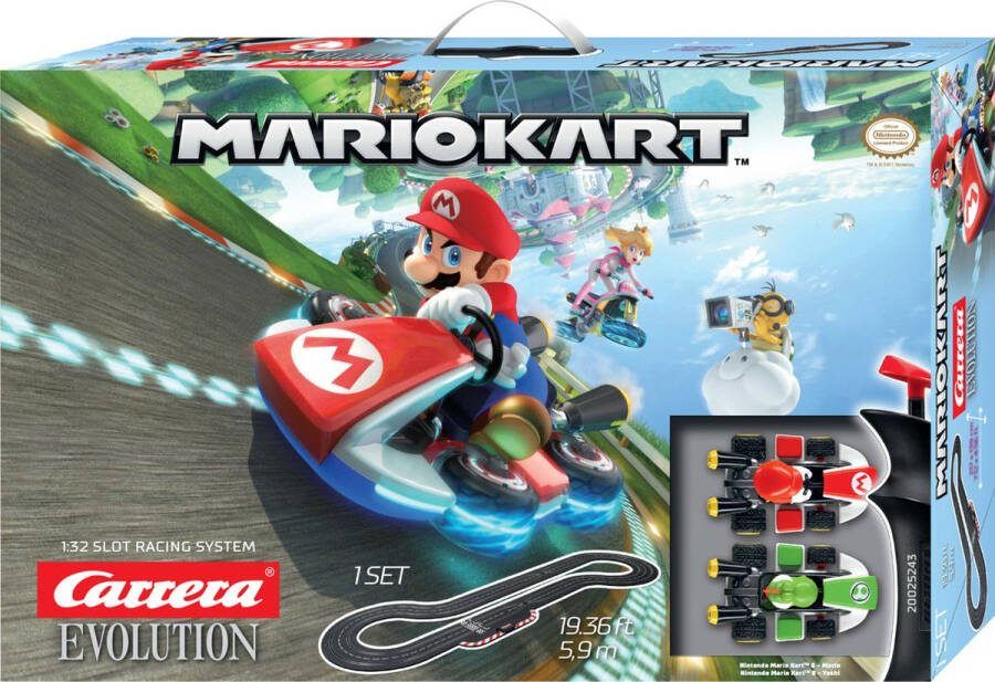 Carrera Evolution Mario Kart Set- High end Racebaan 5 9M 20025243