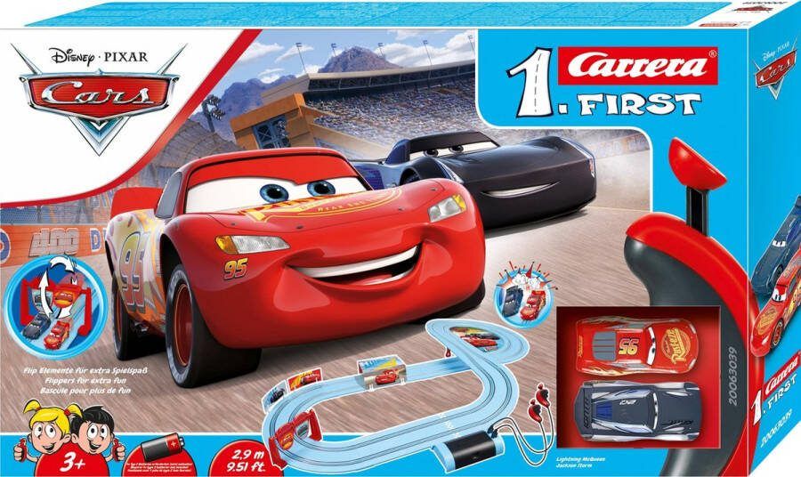 Carrera First 20063039 Disney Pixar Cars Piston Cup Startset