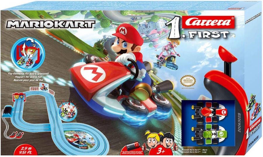 Carrera First Nintendo Mario Kart Racebaan