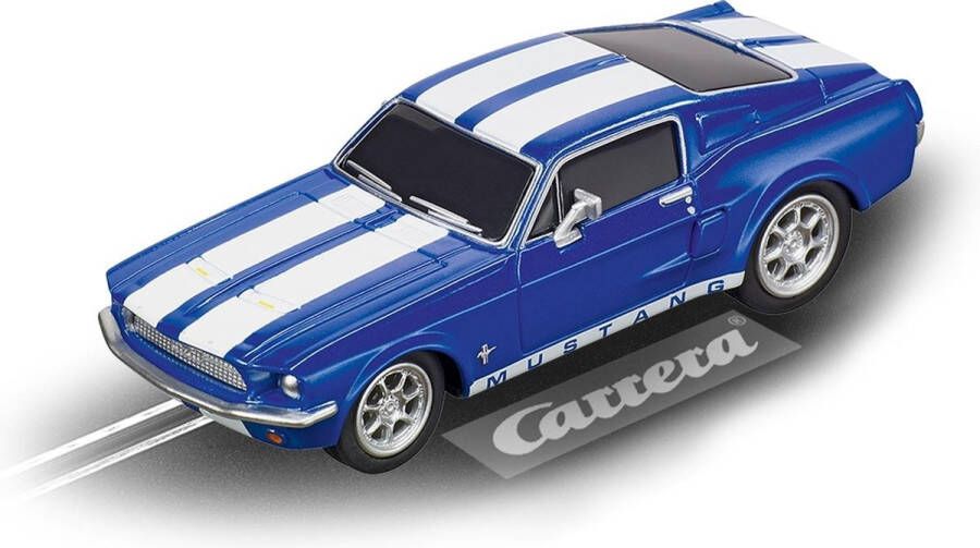 Carrera GO!!! auto Ford Mustang '67 Racing Blue Racebaanauto