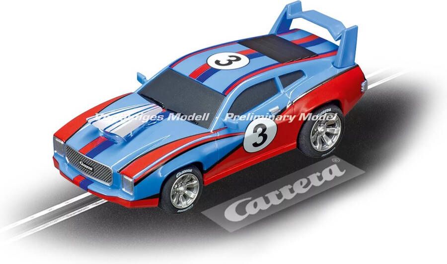 Carrera Go!!! Carrera Go 20064141 Racebaan Auto Muscle Car Blauw