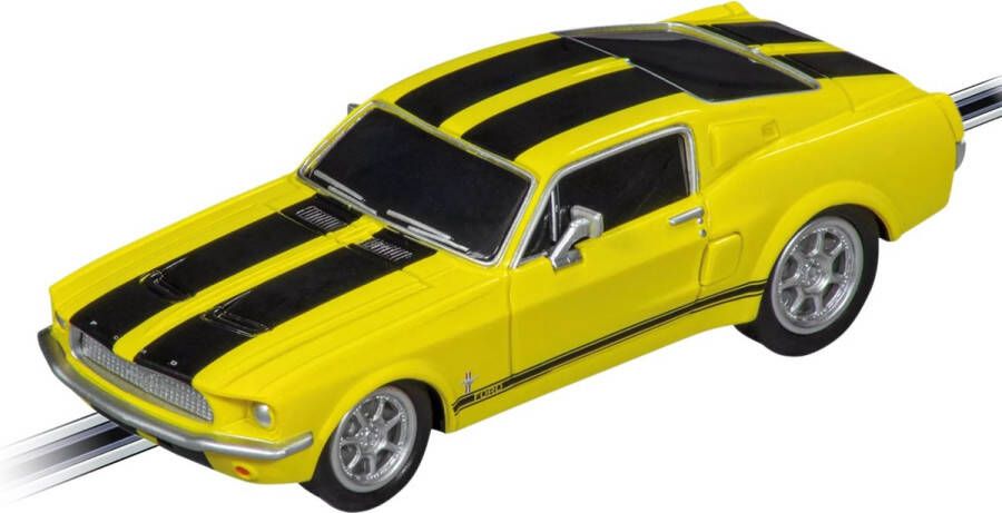 Carrera Go!!! Carrera Go 20064212 Racebaan Auto Ford Mustang '67 Racing Yellow