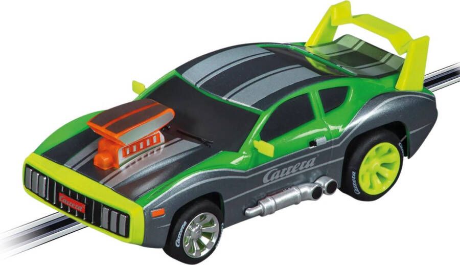 Carrera Go!!! Carrera Go 20064213 Racebaan Auto Muscle Car Green