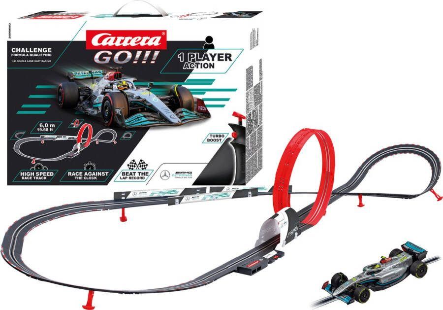 Carrera GO!!! Challenge Formula Qualifying Mercedes Racebaan