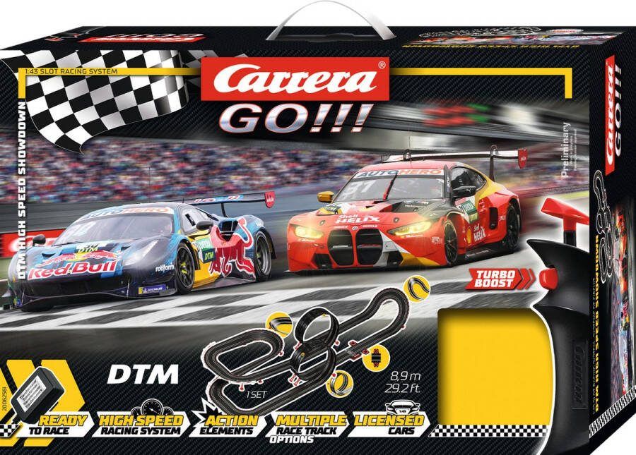 Carrera GO!!! DTM High Speed Showdown Racebaan