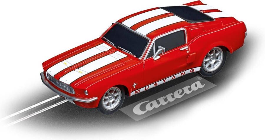 Carrera GO!!! Ford Mustang '67 Racing Red Racebaanauto