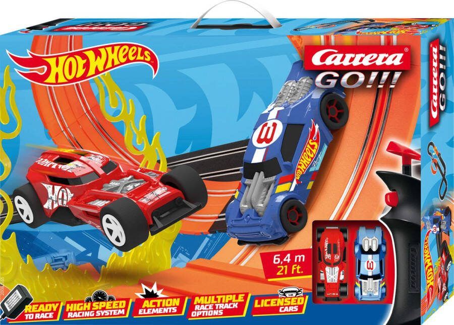 Carrera GO!!! Hot Wheels 6 2 Racebaan