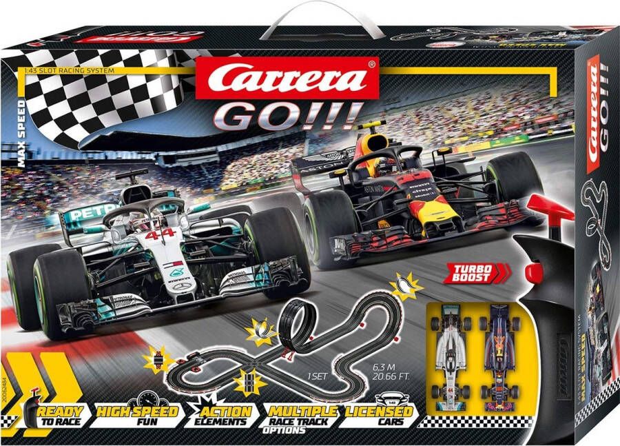 Carrera Go Raceauto En -Baanset Max Speed 1:43