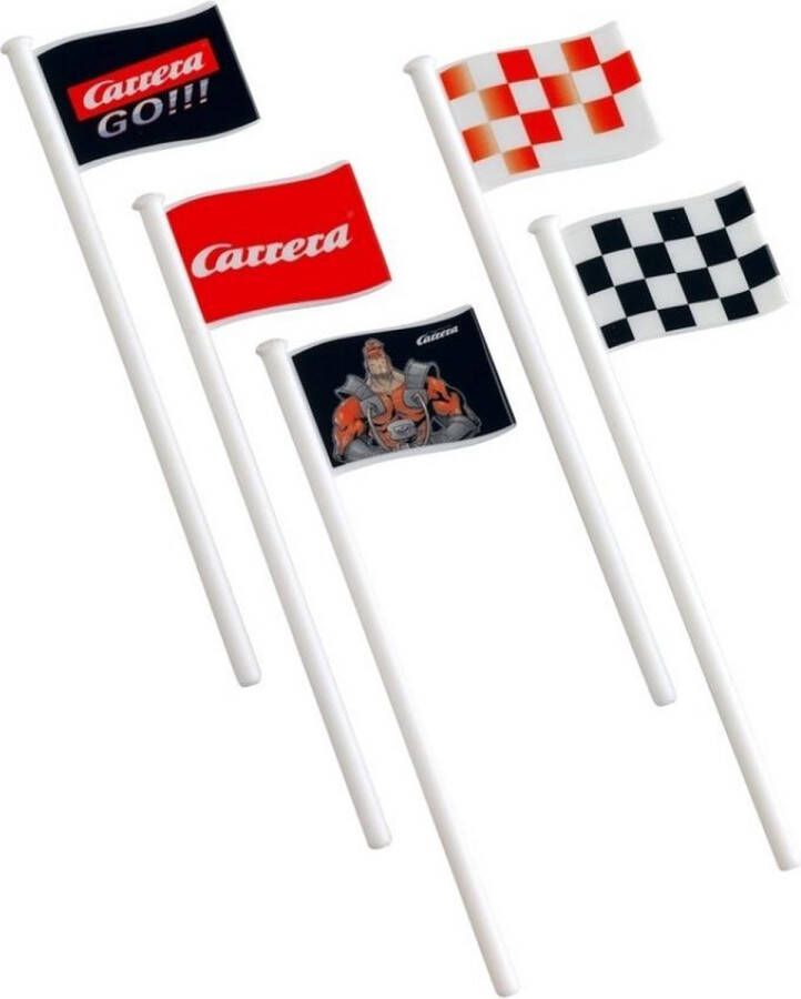 Vegaoo Carrera GO!!! Vlaggen 10 Stuks Racebaanonderdeel