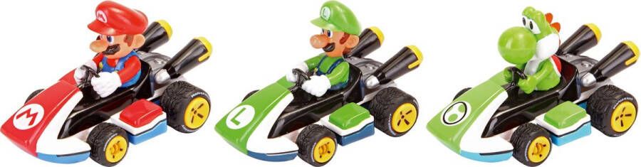 Carrera Mario Kart 8 3 pack Mario Luigi en Yoshi