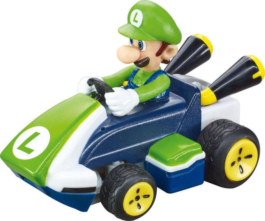 Carrera Mario Kart RC Mini Luigi Bestuurbare auto 1:50 2 4GHz