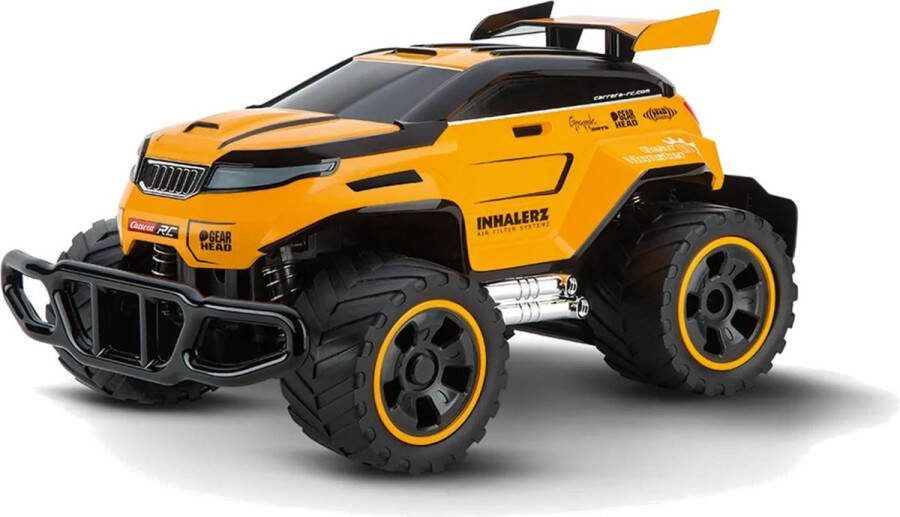 Carrera Monstertruck Rc Gear Monster 2.0 1:18 Oranje zwart