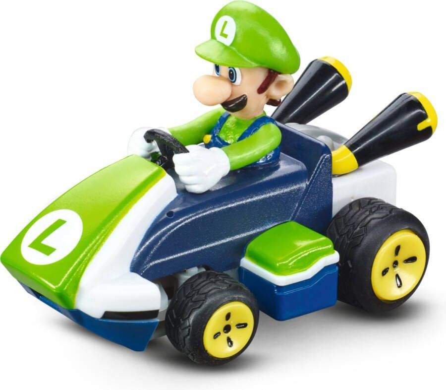 Carrera RC Mario Kart Mini RC Luigi Auto 2 4GHz RC Model Kant en Klaar
