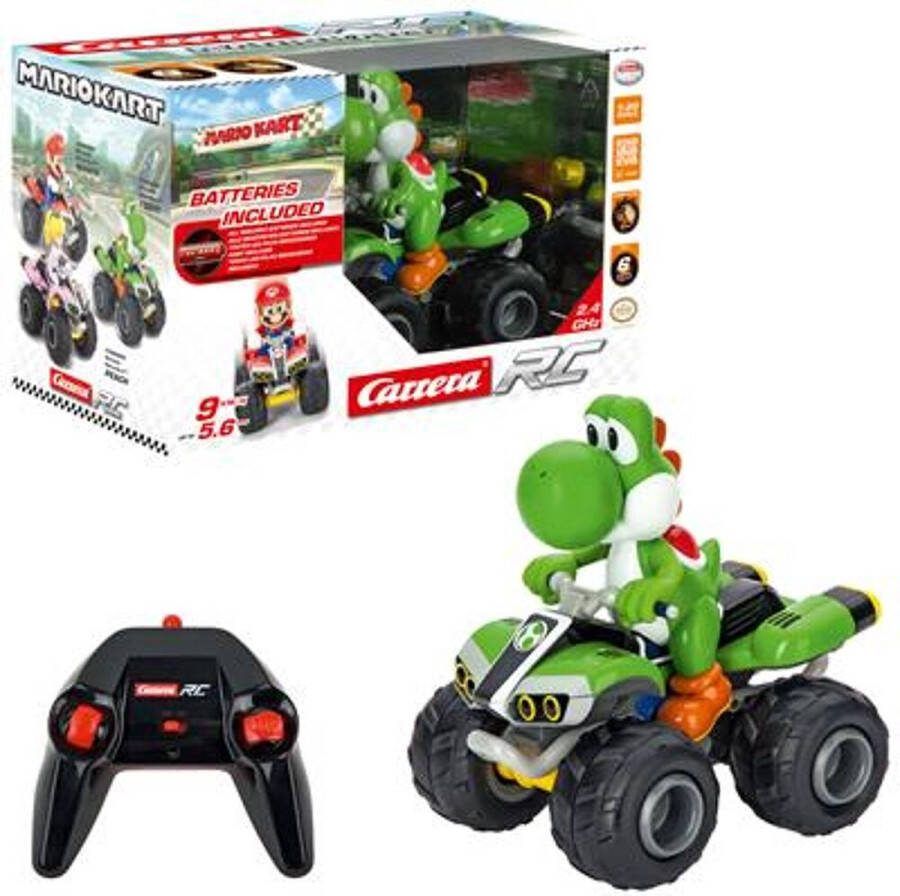 Carrera RC Mario Kart Yoshi Quad 2 4GHz RC Model Kant en Klaar