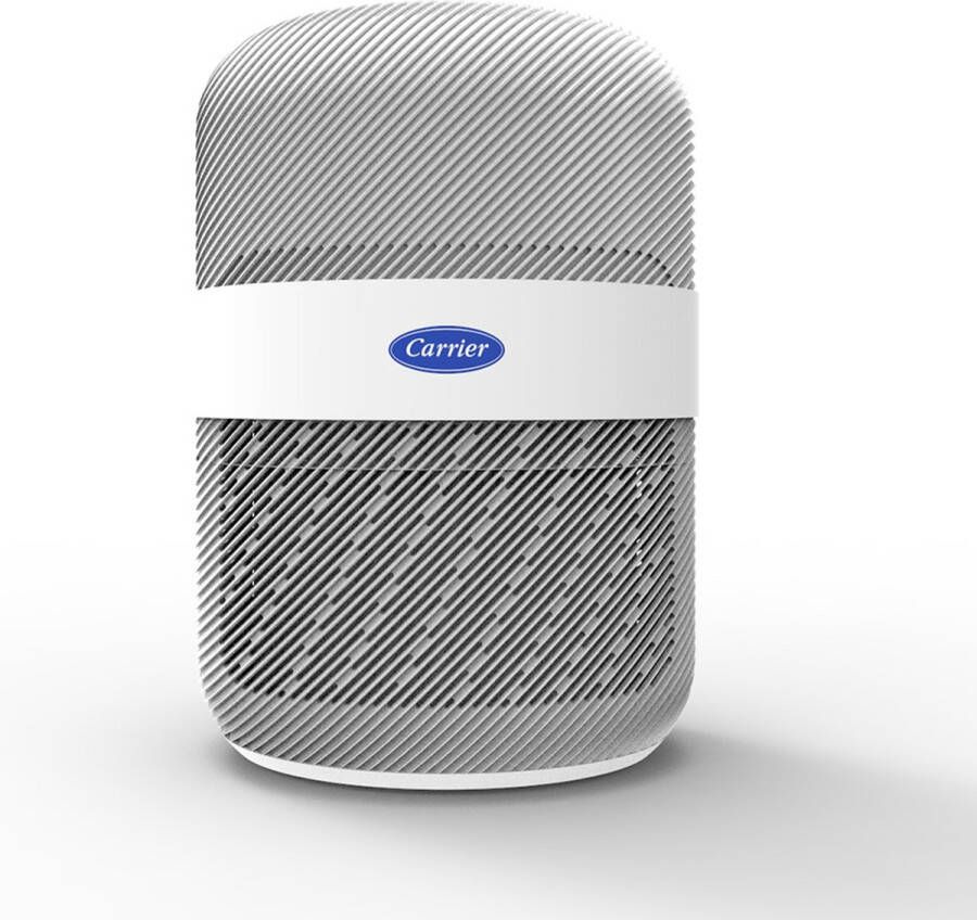 Carrier Luchtreiniger Air Purifier met vervangbare H13 HEPA Filter 120 m³ u monitor de luchtkwaliteit ingebouwde Aroma Diffuser Compact tafelmodel Air Purifier Slaapstand en Automatische stand Automatische herinnering vervangen filter
