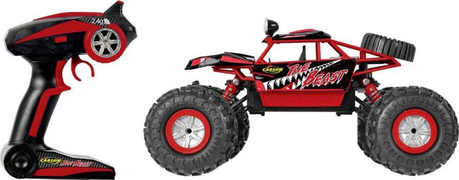 Carson Modelsport Carson Modellsport The Beast 1:12 Brushed RC auto Elektro Crawler 4WD 100% RTR 2 4 GHz