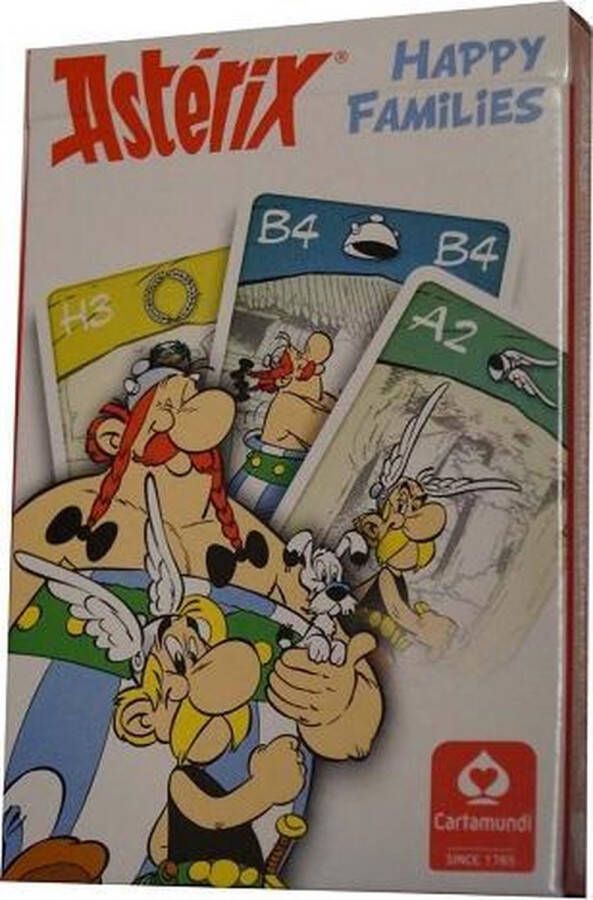 Cartamundi Kwartetspel Asterix en Obelix kwartet met alle bekende karakters