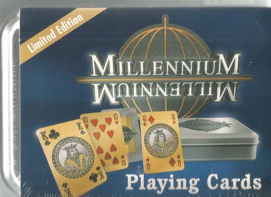 Cartamundi millennium playing cards ( limited edition )