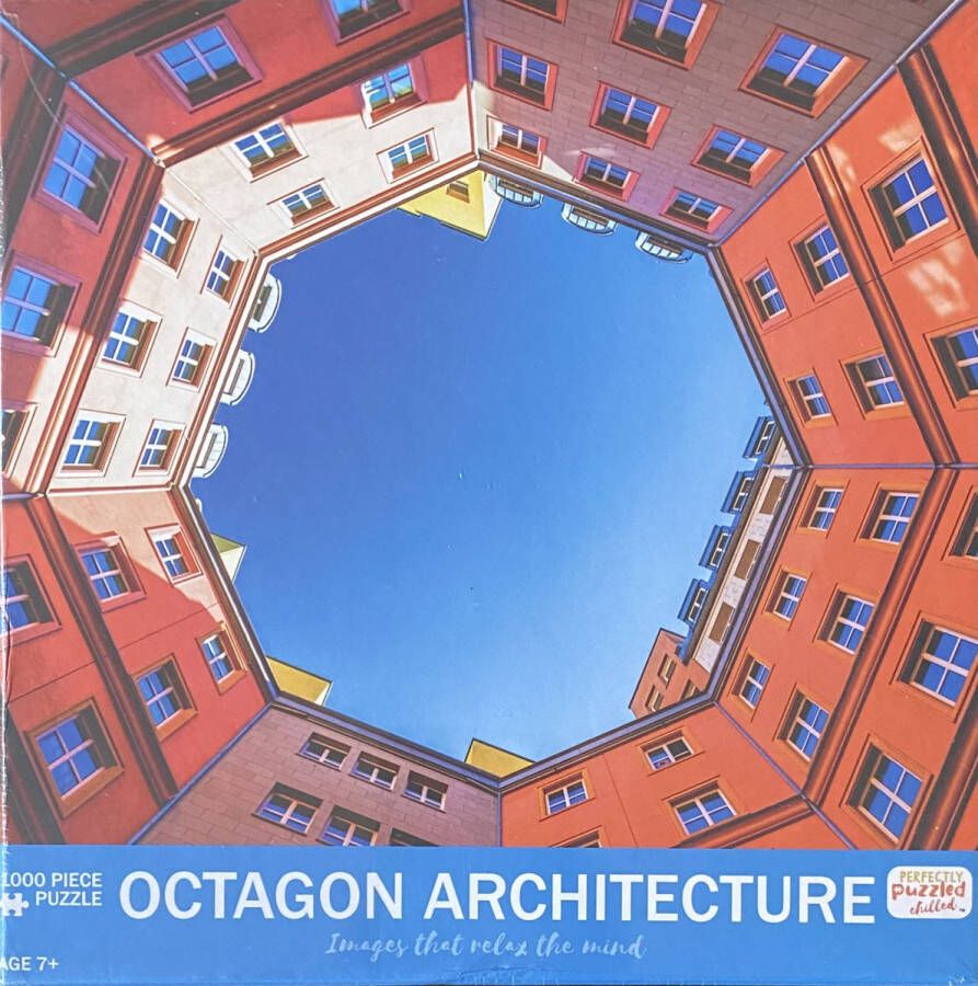 Cartamundi Puzzel Octagon architectuur 1000 stukjes Images that relax the mind