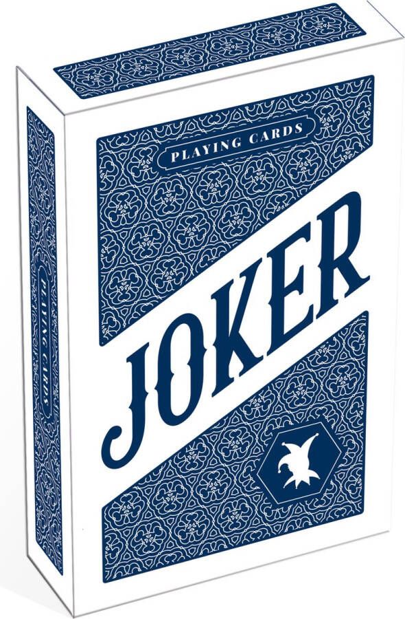 Cartamundi speelkaarten Bridge Joker karton blauw wit