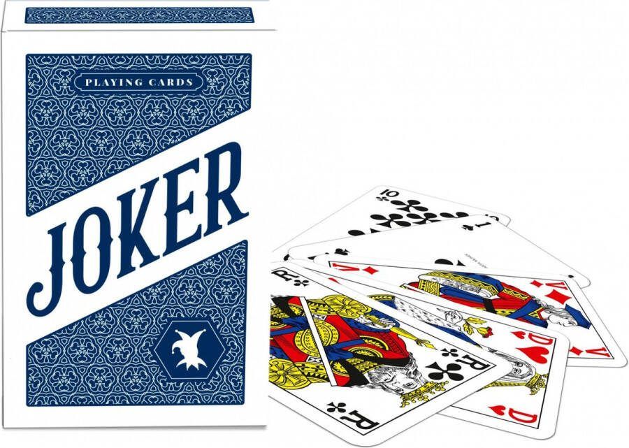 Cartamundi Speelkaarten Bridge Joker Karton Blauw wit (fr)