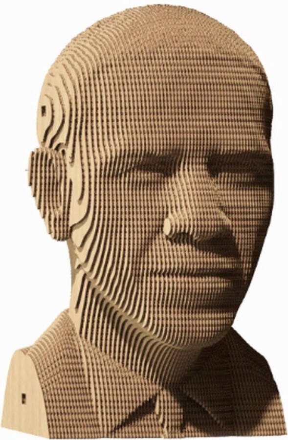 CARTONIC Barack Obama- US- Verenigde staten- puzzel- 3D- 3d puzzel- kinderen en volwassenen-DIY decoratie- karton- ecologisch- beeldje
