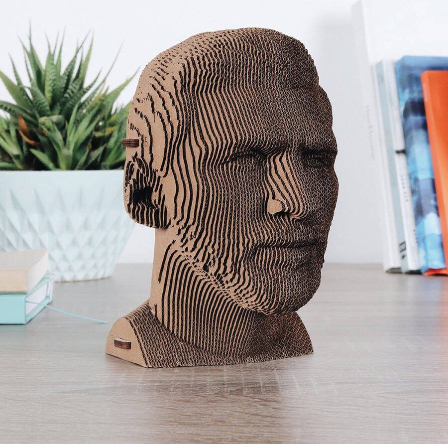 CARTONIC Lionel Messi- 3D Puzzel-Speelgoed- Puzzel-DIY- Creatief- Karton- Kinderen en volwassen- 3D- puzzel