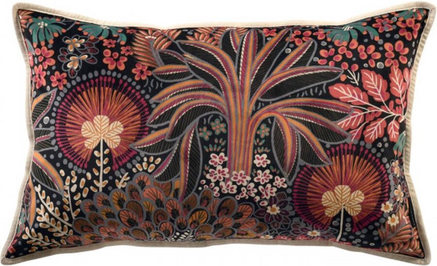 Casamance Kussenhoes Opium Rood