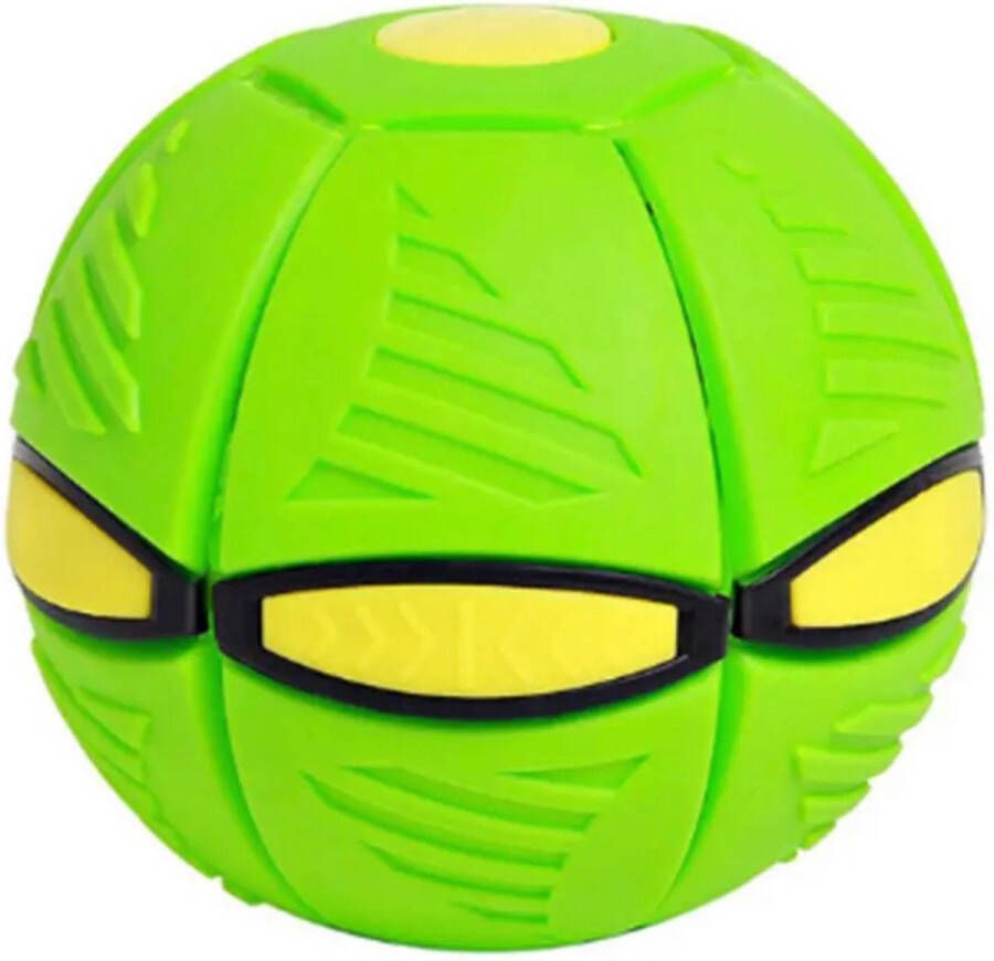 Casamix Bal Frisbee- UFO bal met lichtjes- Groen