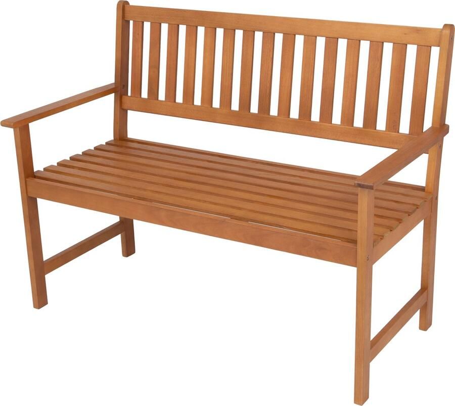 Casa.pro Tuinbank Canzano tweezitsbank 120x58x90 cm houtkleurig