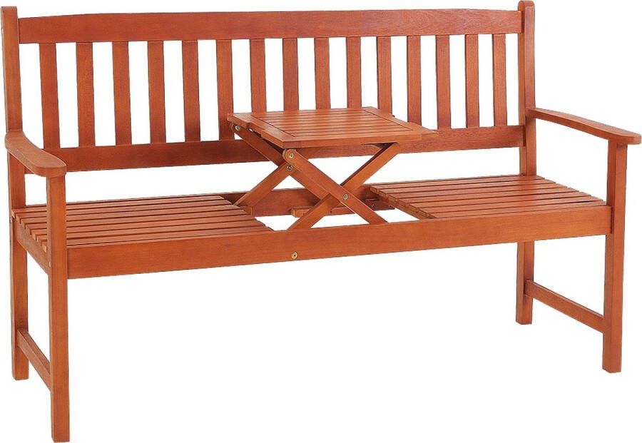 Merkloos Sans marque Tuinzetel picknick met tafel Eucalyptus FSC gecertificeerd