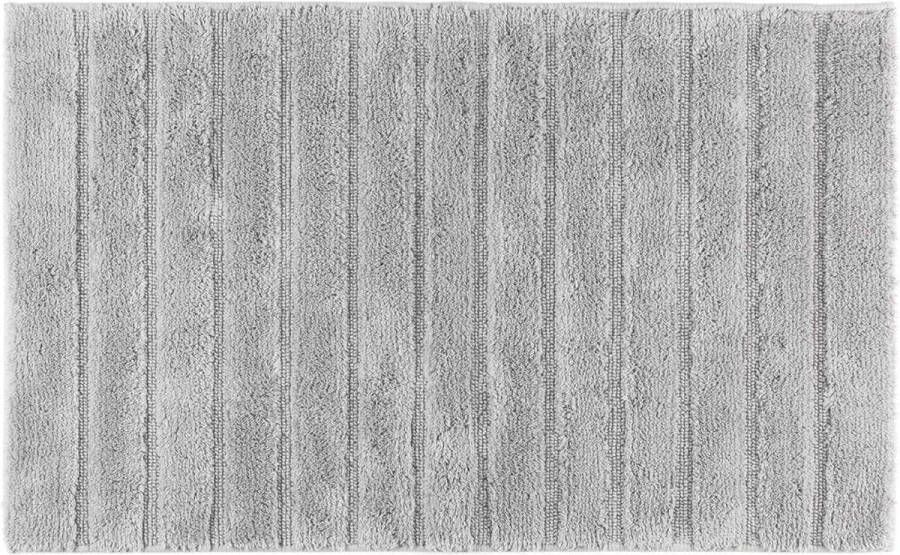 Casilin California Anti-slip Badmat extra lang Lichtgrijs 80 x 150 cm