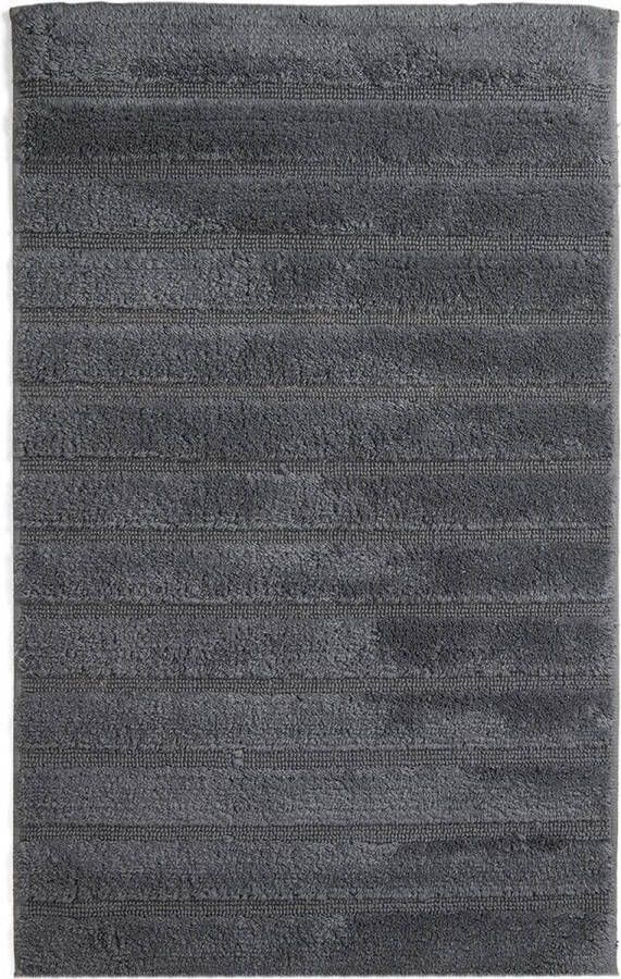 Casilin California Antislip Badmat- Donkergrijs Anthracite 60 x 100 cm