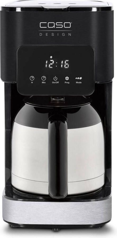 Caso 1847 Coffee Taste and Style Thermo-koffiezetapparaat met permanent filter